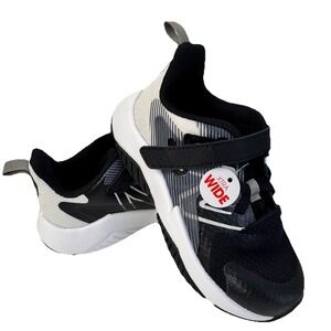 New Balance ITRAVBW2 Sneaker Kids 10 Black Xtra Wide Athletic Running Shoe